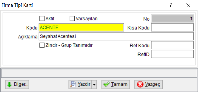FirmaTipiKarti
