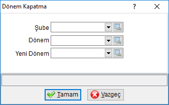 MuhsebeDonemKapamaIslemi