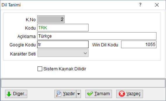 DillerKayit