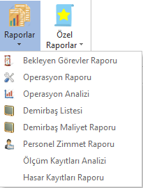 OperasyonRaporlar