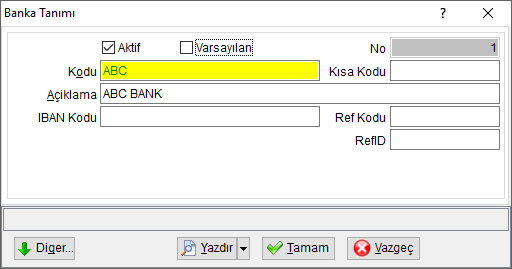 BankaTanimi