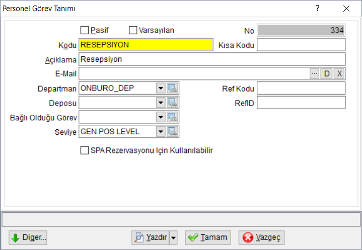 PersonelGorevTanimi