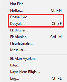 DigerMenuDosyalar