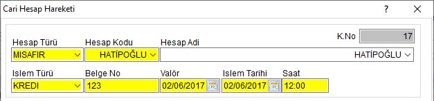 Misafir Cari Hesap Cari Hesap Kodu Duzeltme.PNG