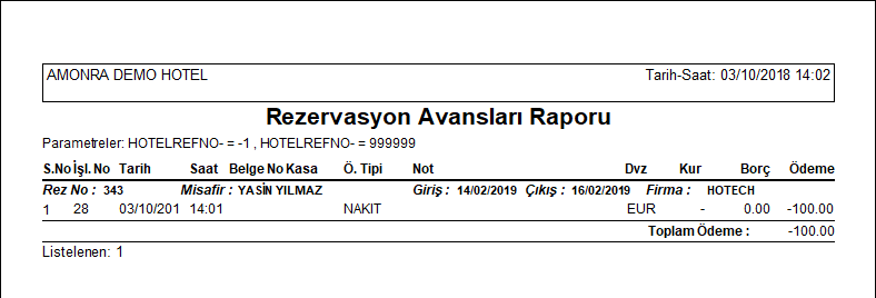Rezervasyon_avanslari_Raporu_Rapor