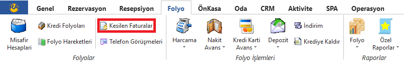 30_Folyo_FaturaKayitlari