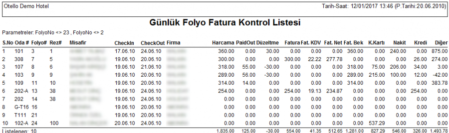 Gunluk_Folyo_Fatura_Kontrol_Rapor