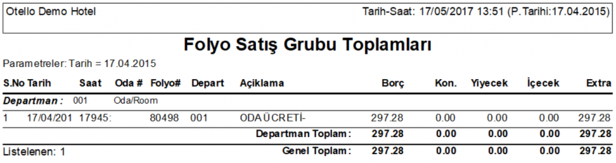 Folyo_Satis_Grubu_Toplamlari_Rapor