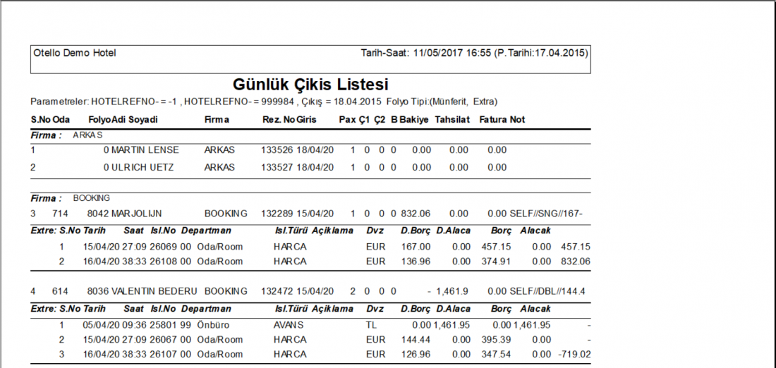 Gunluk Cikis Listesi Rapor Ekrani.PNG