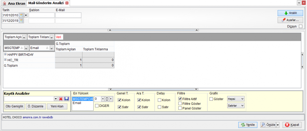 CRM_Raporlar_Mail_Gonderim_Analizi