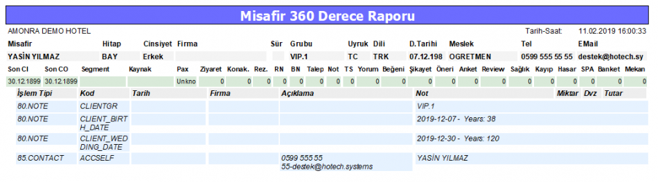 CRM_Raporlar_360DereceRaporuRapor