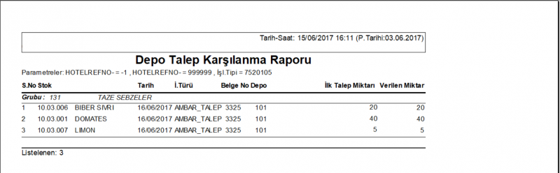 Dosya:SA Raporlari Depo Talep Karsilama Raporu Rapor.PNG