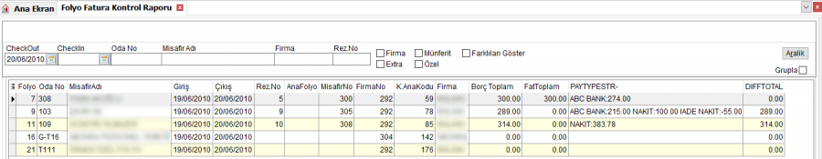 Folyo_Fatura_Kontrol_Raporu_Liste